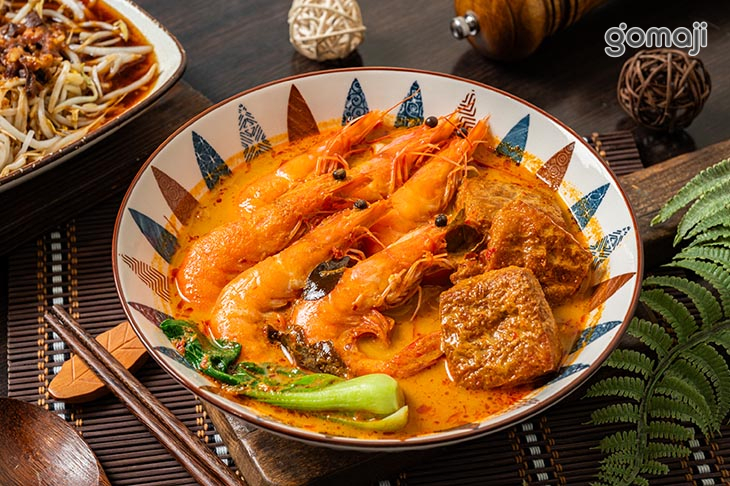 蝦蝦叫叻沙拉麵