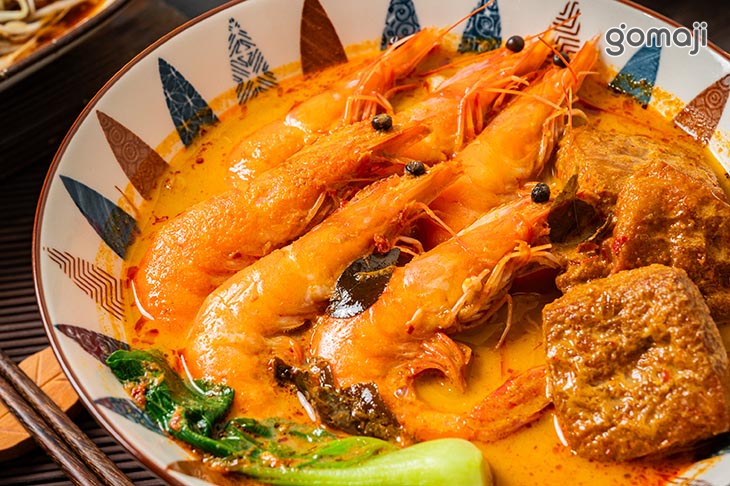 蝦蝦叫叻沙拉麵