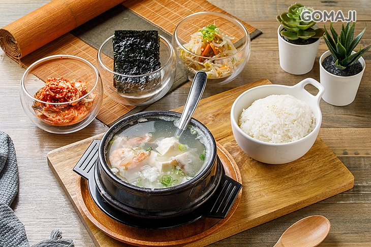 韓式海鮮單人鍋物套餐