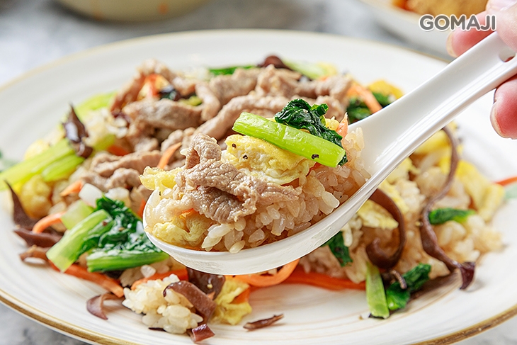 木須炒飯(小，肉/素)