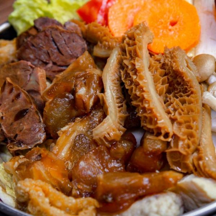 牛三寶鍋物料理(牛肚牛腱牛筋)