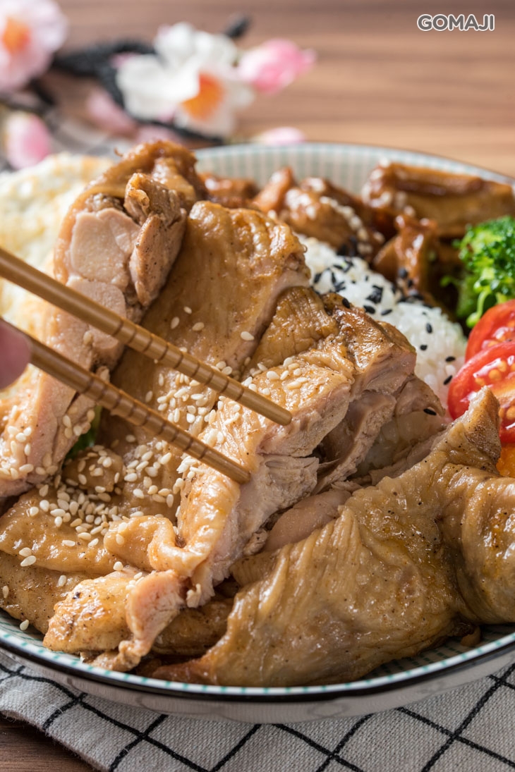 去骨照燒雞腿飯