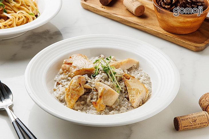 野菇松露雞肉燉飯