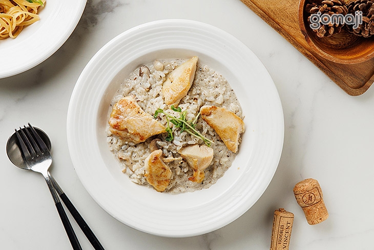 野菇松露雞肉燉飯