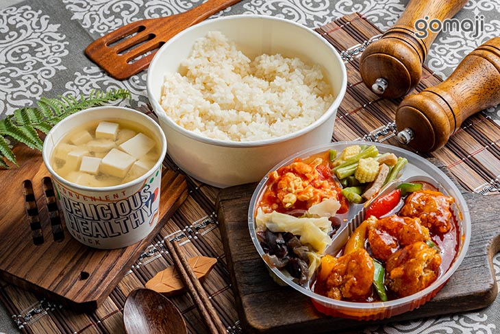 糖醋蝦球飯