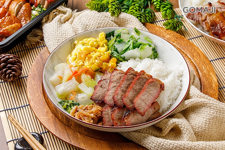 蜜汁叉燒飯一份
