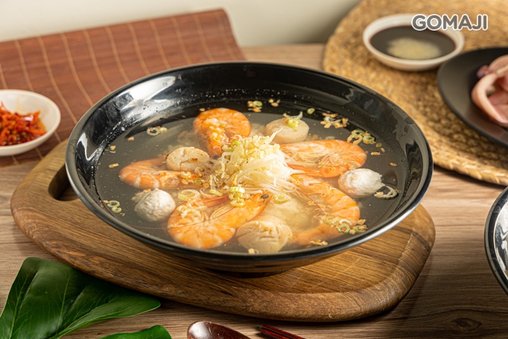 北海道干貝鮮蝦粥