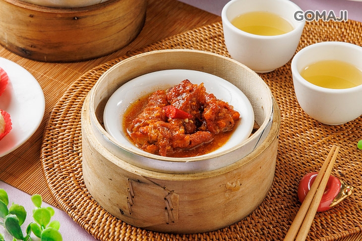鼓汁蒸肉排