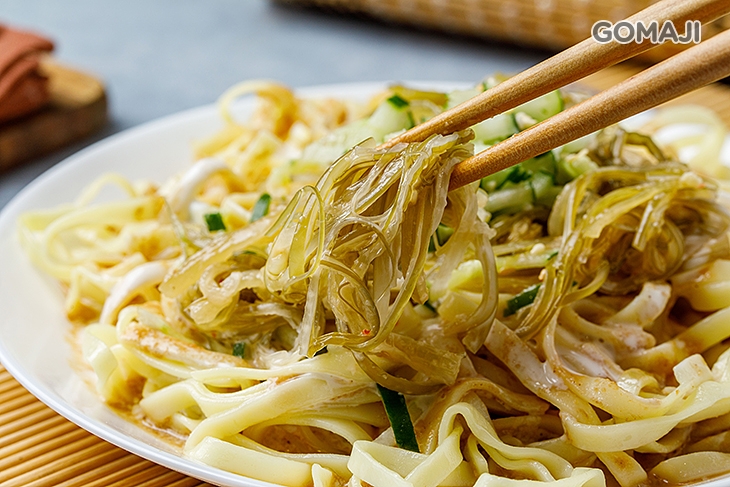 黃金海菜涼麵