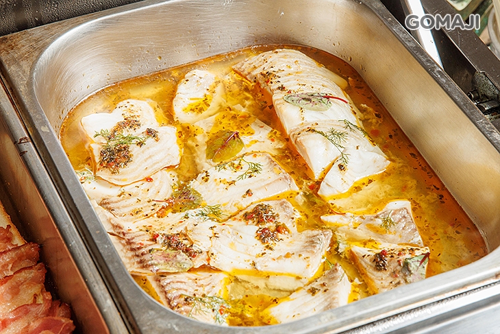 地中海風味烤魚