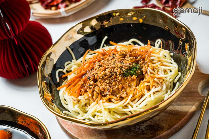 手作花生醬料冷麵