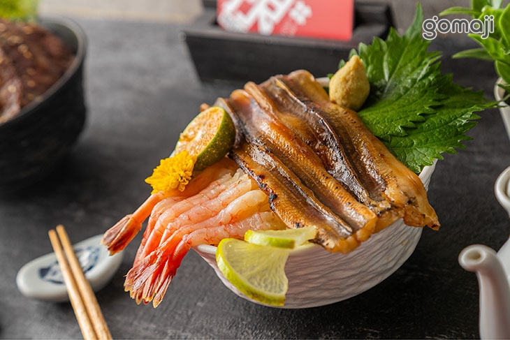 星鰻甜蝦丼