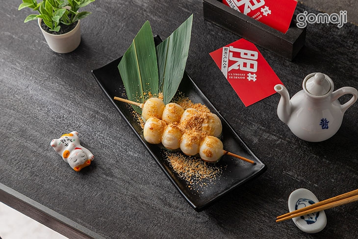 烤糰子 花生煉乳