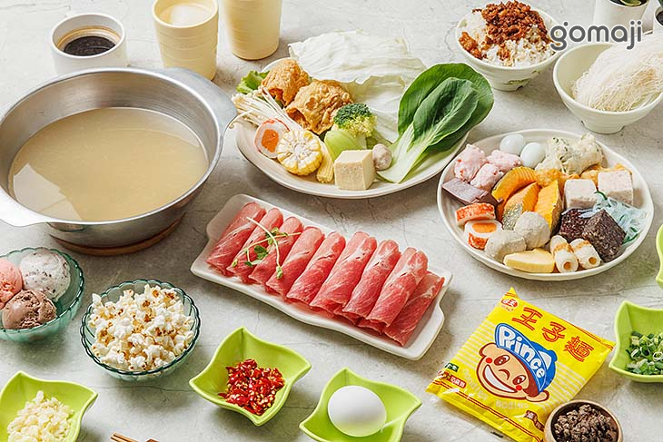 小資必點獨享鍋+自助吧無限供應