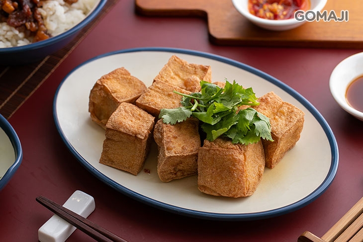 現炸豆腐一份
