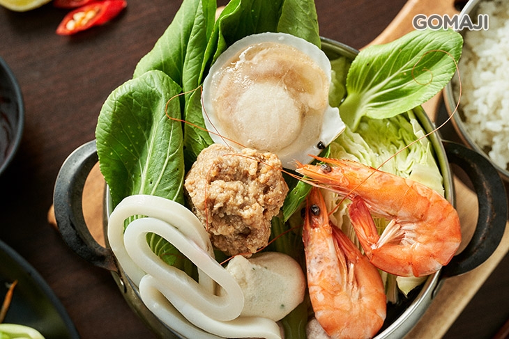 海鮮火鍋