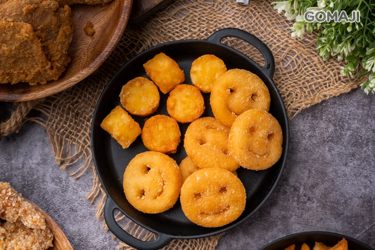 微笑薯餅、起司薯球