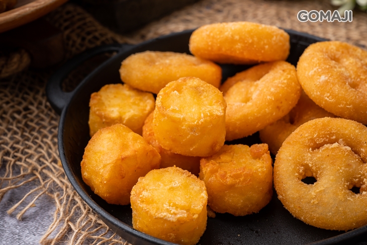 微笑薯餅、起司薯球