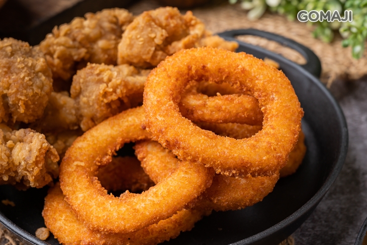 洋蔥圈、雞米花