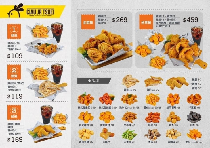 巧之脆中美式炸雞