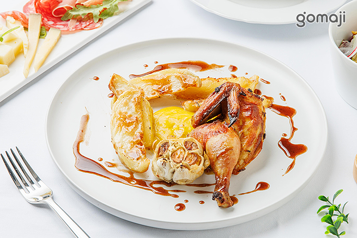 比莉春雞 佐南瓜馬鈴薯