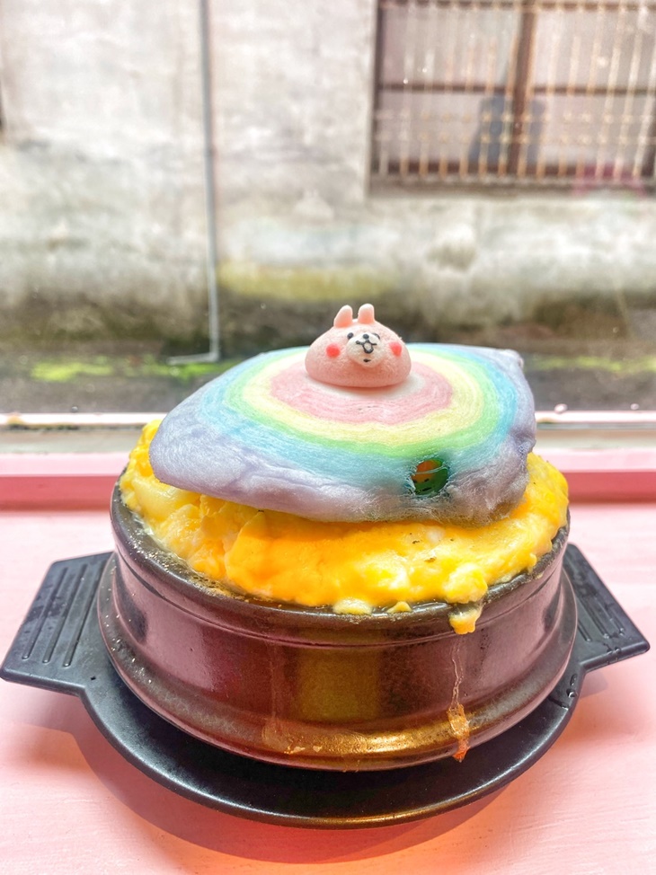 初雪彩紅起司蒸蛋