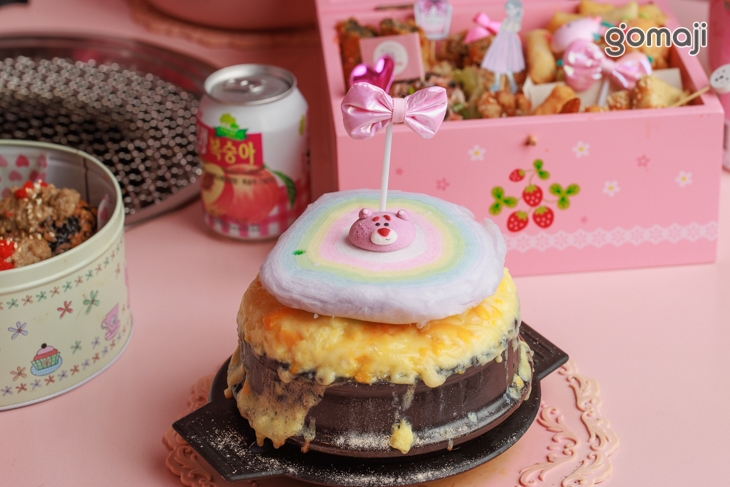 初雪彩紅起司蒸蛋