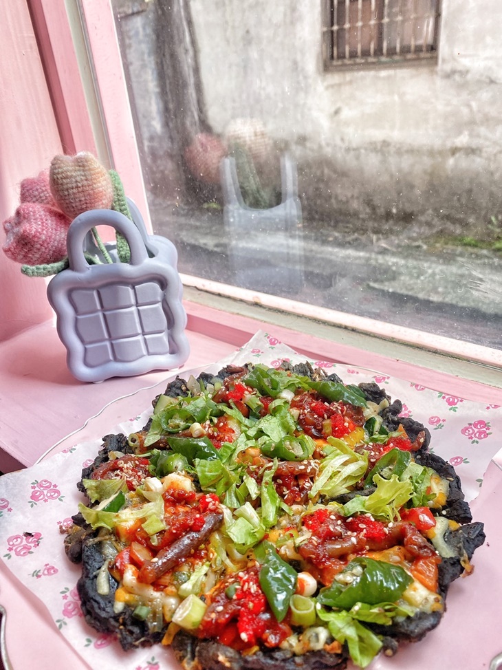 辣章魚墨魚煎餅