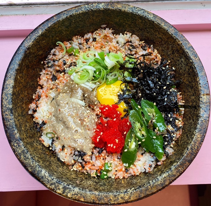 無敵醬蟹膏石鍋拌飯