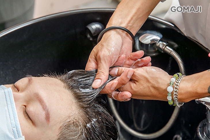 燙後修護乳護髮