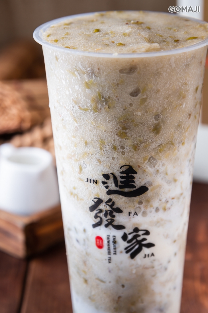 綠豆沙厚奶