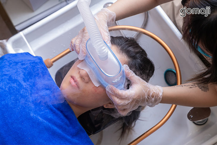 眼部霧化10~15分熱敷眼睛