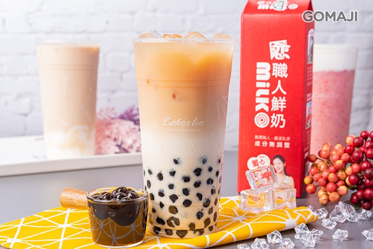 紅茶拿鐵+珍珠