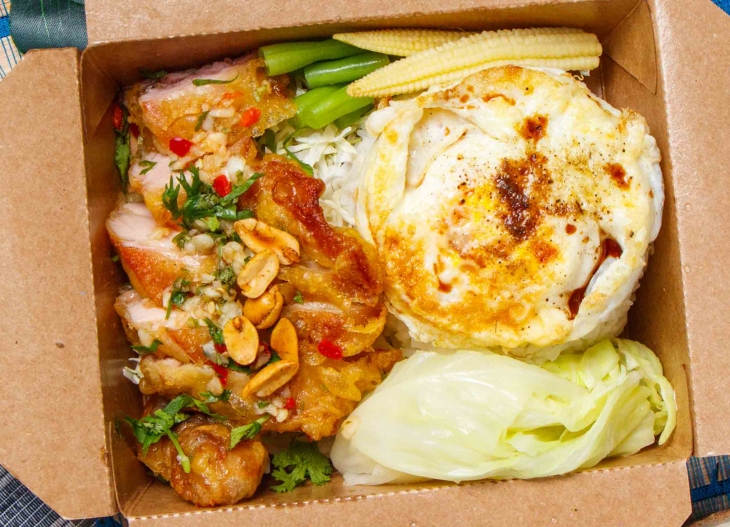 泰式椒麻雞餐盒