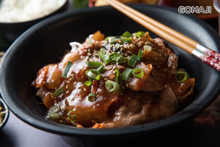 泡菜韓式燒肉飯-豬肉