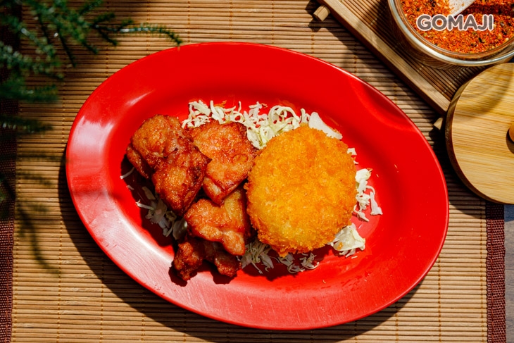 起司可樂餅+爆汁唐揚雞 