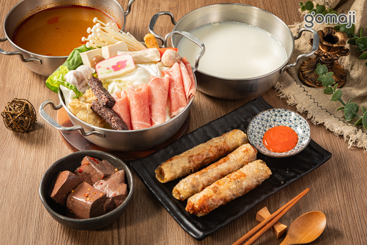 台越複合式小火鍋、河粉