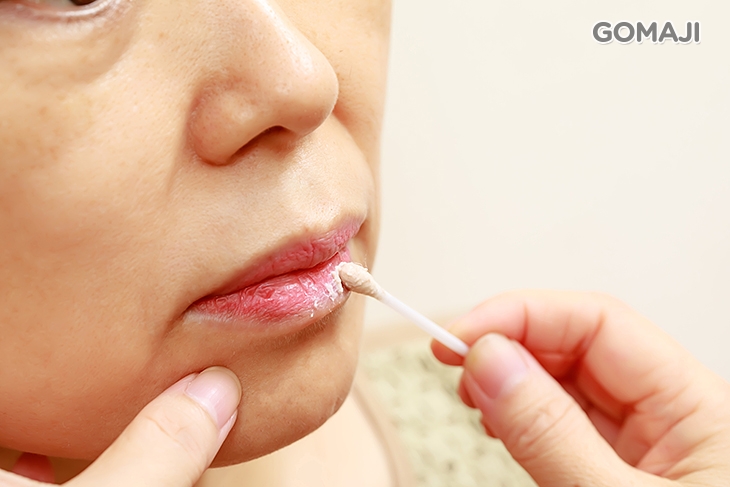 鎮定舒緩膏靜置