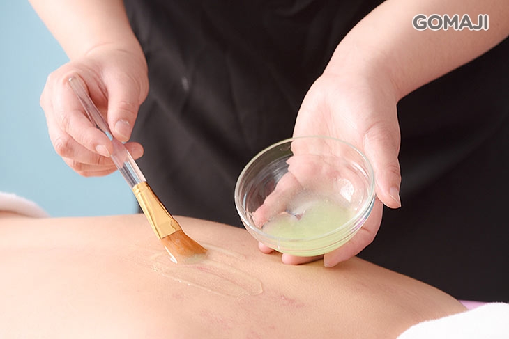 全背海鹽去角質