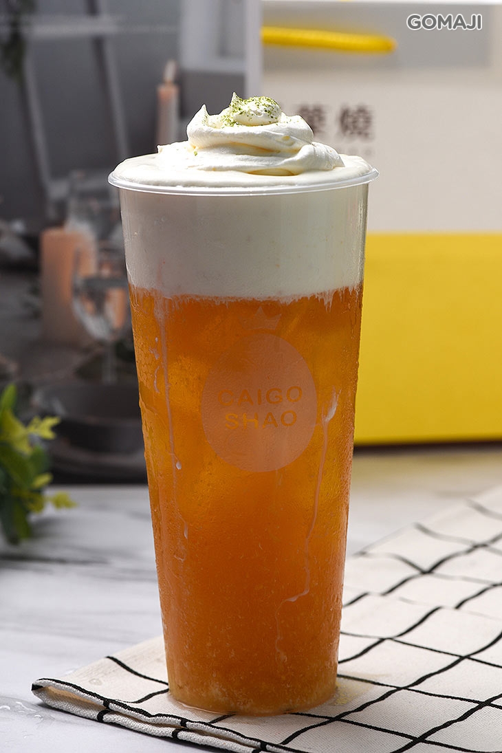 起司奶蓋綠茶