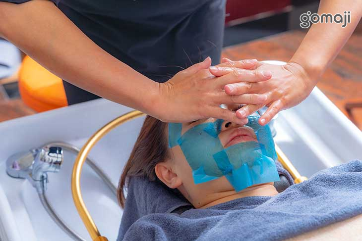 特殊拉提手法 + 緊緻肌膚 + 指壓按壓頭肩頸