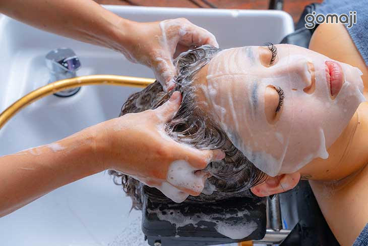 越式SPA洗髮(使用黑海泥控油髮品)