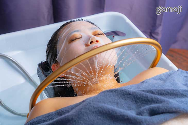 越式SPA洗髮(使用黑海泥控油髮品)