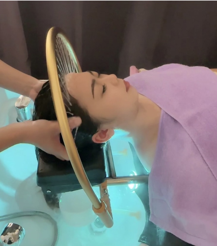 越式SPA洗髮(使用黑海泥控油髮品)