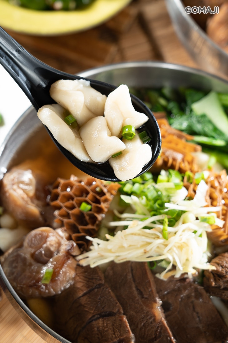 清燉招牌大四喜牛肉麵疙瘩(牛腩+牛腱+牛筋+牛肚)