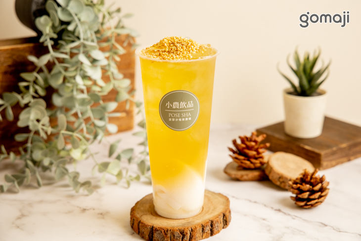 杏仁凍蕎麥青茶