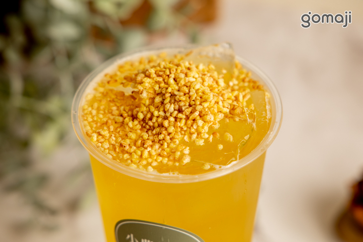 杏仁凍蕎麥青茶