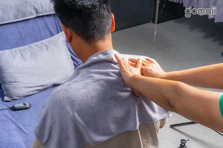 熱毛巾暖敷舒緩