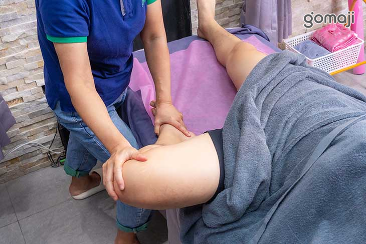 中式經絡手法全身深層肌肉放鬆按摩