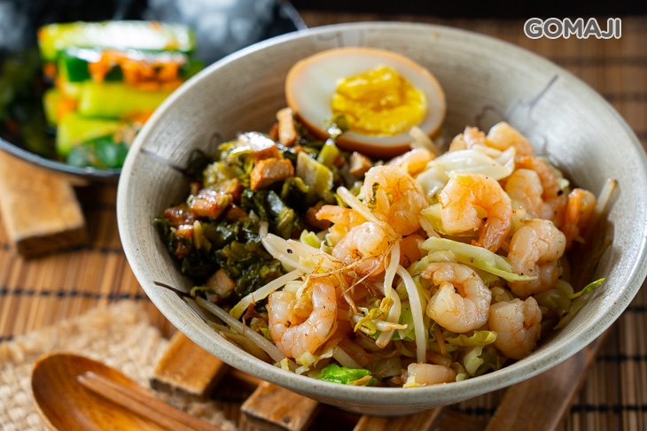 爆炒香蝦丼飯
